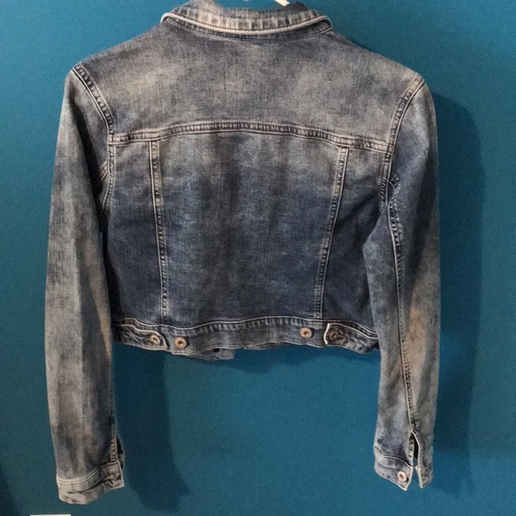 Mavi Jeans cropped jean jacket size small - Picture 2 of 4